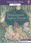 A Midsummer Night's Dream Retold by Mairi Mackinnon, Simona Bursi (Illustrator) (Usborne Story Books Level 3)