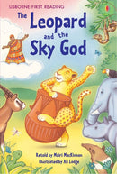The Leopard and the Sky God Retold by Mairi Mackinnon, Ali Lodge (Usborne First Reading Level 3)