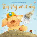 Big Pig on a Dig by Russell Punter and Stephen Cartwright (Illustrator) (Usborne Phonics Readers)