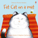 Fat Cat on a Mat by Russell Punter and Stephen Cartwright (Illustrator)(Usborne Phonics Readers)