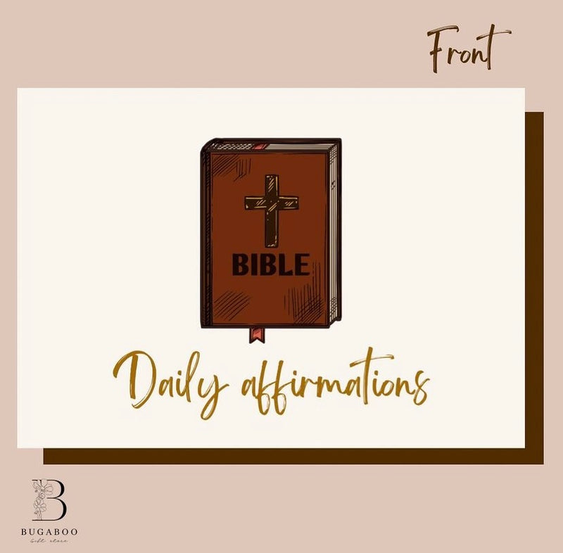 Bugaboo Biblical Affirmation Cards