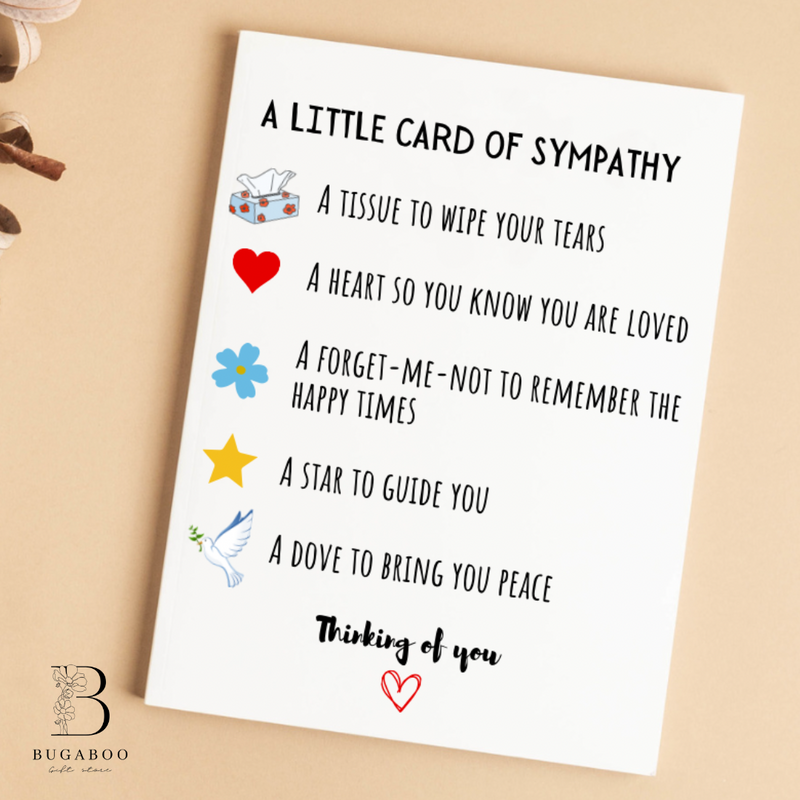 Bugaboo Grief/Sympathy Cards