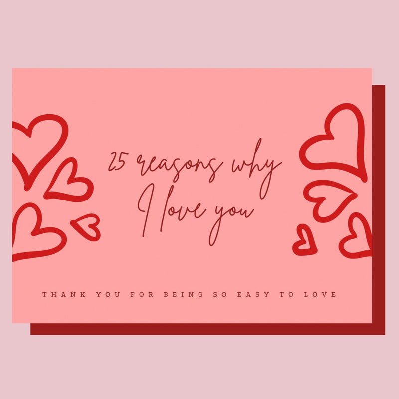 Bugaboo "25 reasons why I love you" Cards