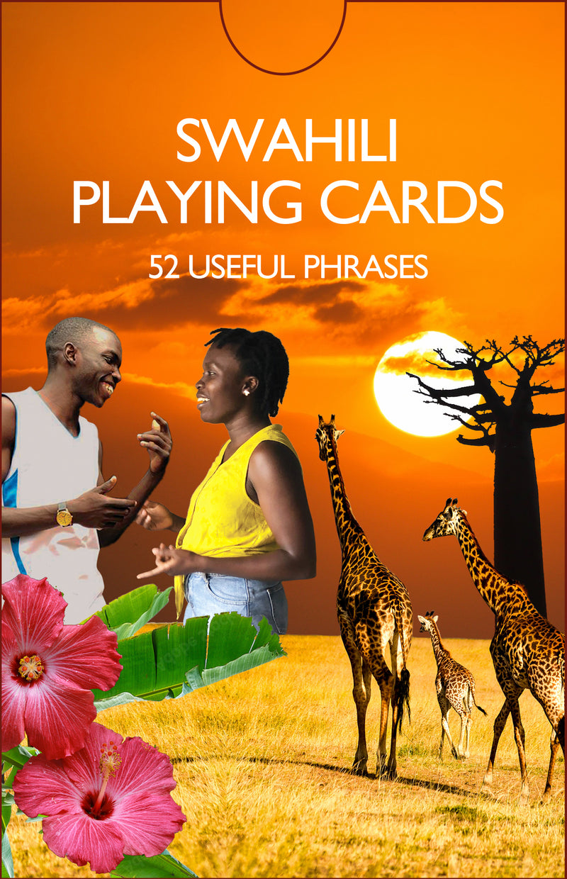 Swahili- English Playing Cards