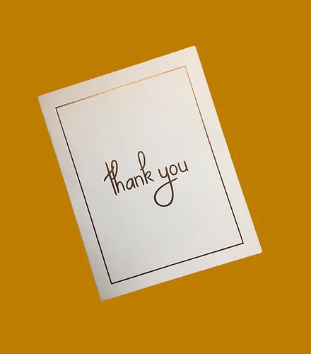 'thank you' Card