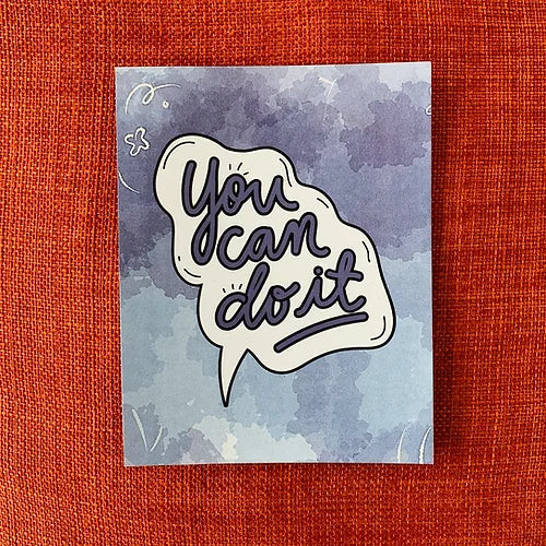 you can do it Card