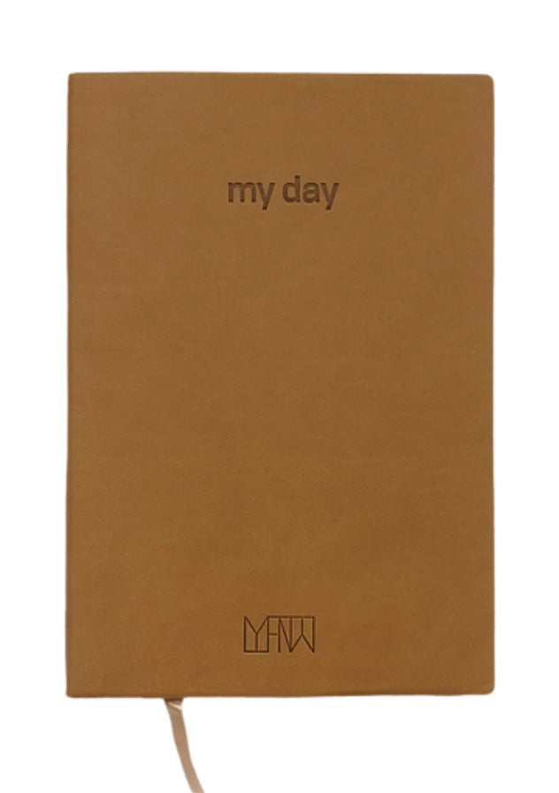 my day Mini Daily Planner: Chestnut (Lyflyn)